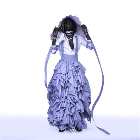 young thug wearing dress